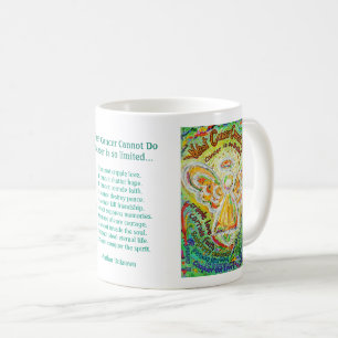 Rainbow Angel What Cancer Cannot Do Coffee Mug