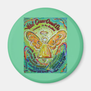 Rainbow Angel What Cancer Cannot Do Magnet