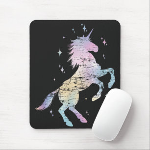 Rainbow Animal Fairy Unicorn Lover Girls Gift Mouse Mat