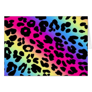 Rainbow Animal Print