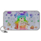 Rainbow Anime Bunny Girl