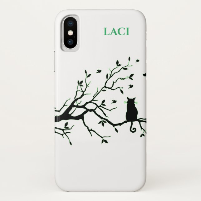 Rainbow "Apple iPhone X". Style - Barely There Case-Mate iPhone Case (Back)