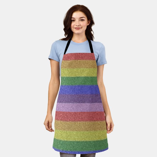 RAINBOW APRON (Worn)