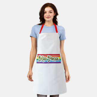 Rainbow apron