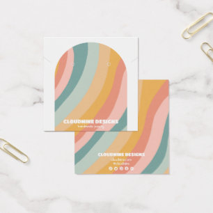 Rainbow Arch Earring Necklace Jewellery Display Ca