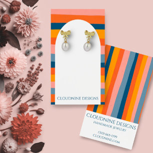 Rainbow Arch Earring Necklace Jewellery Display Ca
