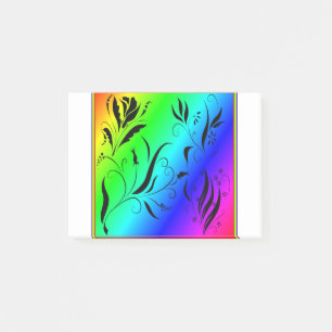 Rainbow Art Post-it Notes
