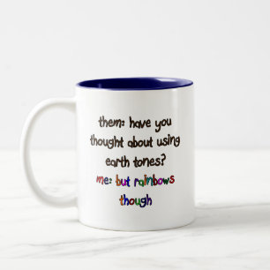 Rainbow Artist Mug