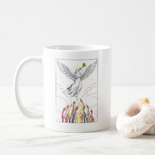 Rainbow Ascension – Pride Angel of Hope Coffee Mug