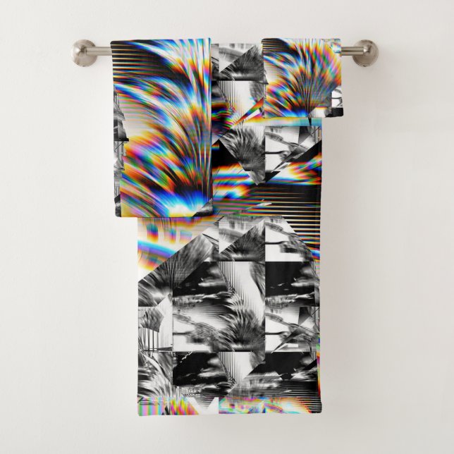 Rainbow Assault  Bath Towel Set (Insitu)