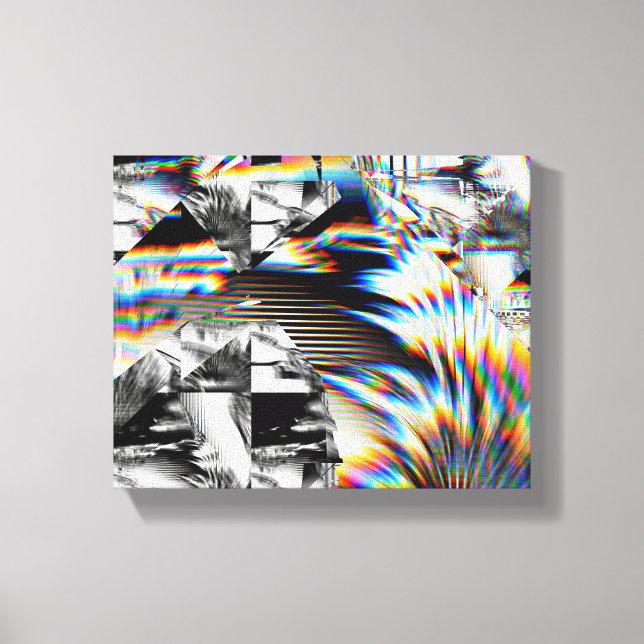 Rainbow Assault  Canvas Print (Front)