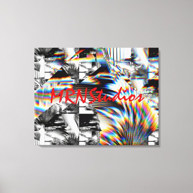 Rainbow Assault  Canvas Print (Front)