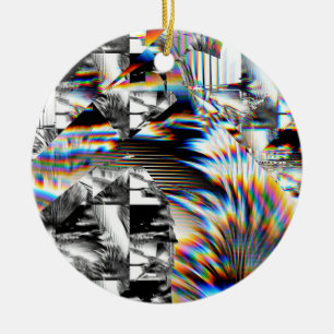 Rainbow Assault Ceramic Tree Decoration