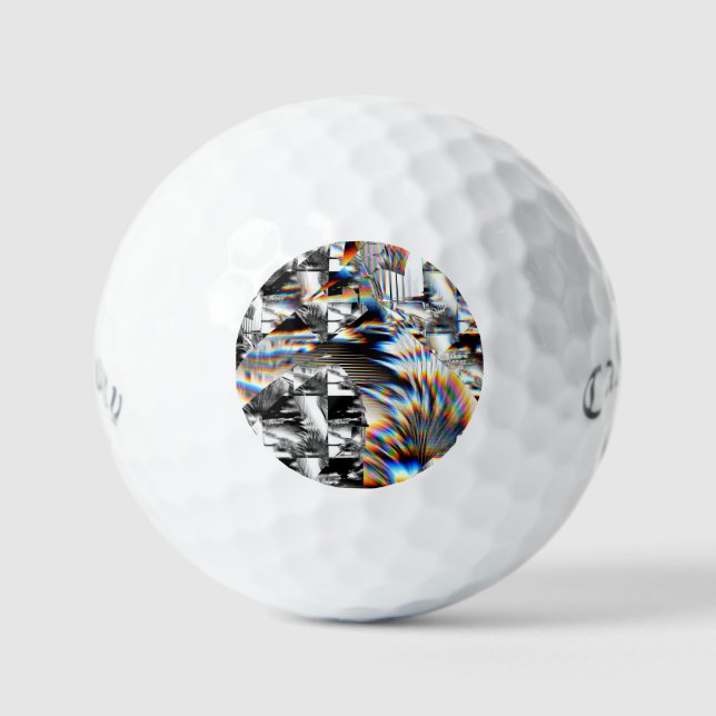 Rainbow Assault  Golf Balls (Front)