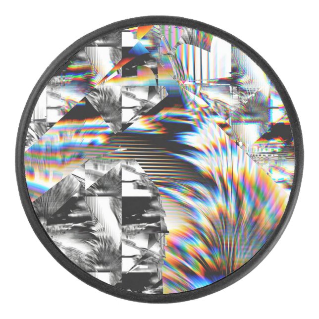 Rainbow Assault  Hockey Puck (Front)