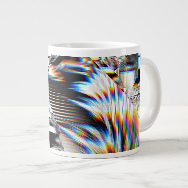 Rainbow Assault  Large Coffee Mug (Front Right)