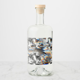 Rainbow Assault Liquor Bottle Label