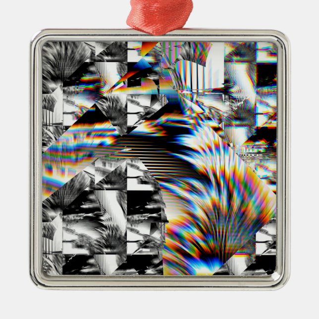 Rainbow Assault   Metal Tree Decoration (Front)