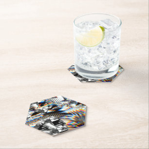 Rainbow Assault  Paper Coaster