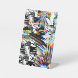 Rainbow Assault  Pedestal Sign