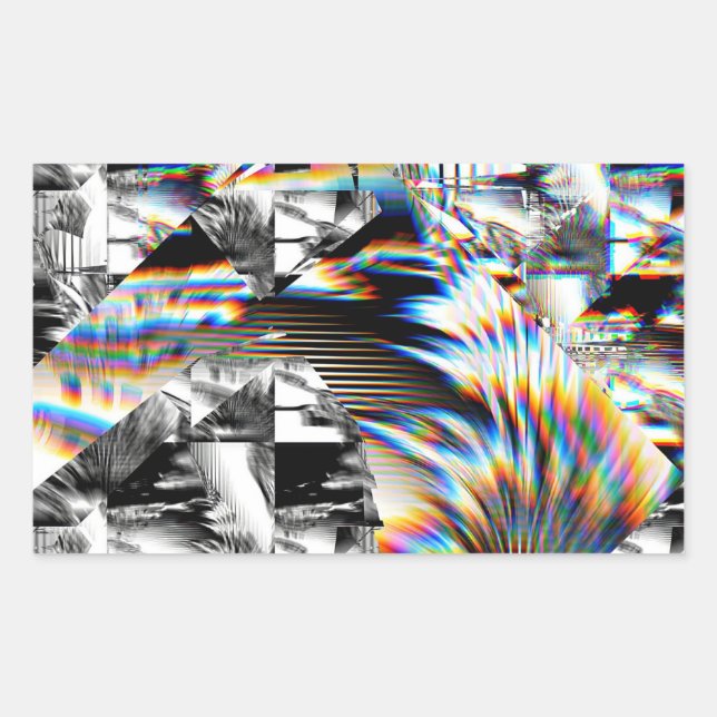 Rainbow Assault   Rectangular Sticker (Front)