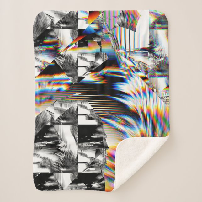 Rainbow Assault  Sherpa Blanket (Front)