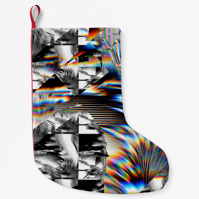 Rainbow Assault  Small Christmas Stocking (Front)