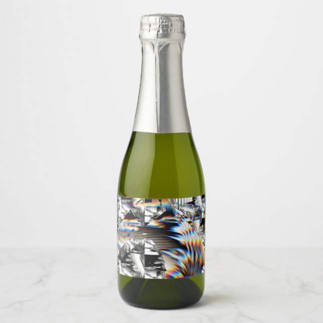 Rainbow Assault   Sparkling Wine Label (Front)