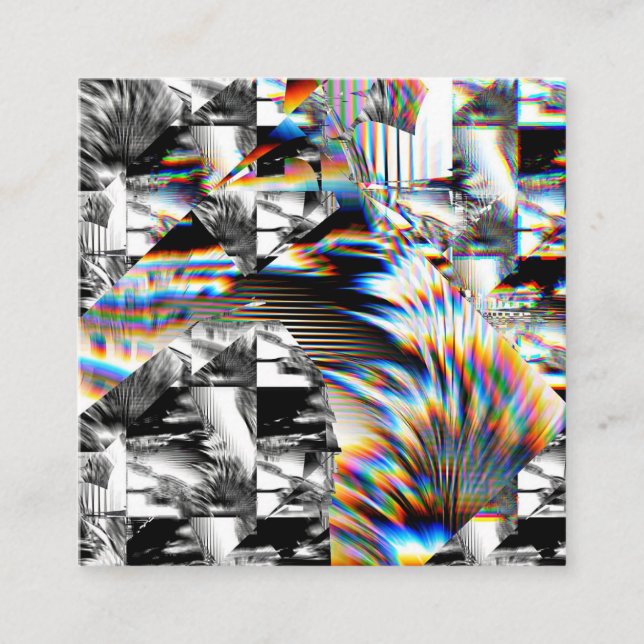 Rainbow Assault   Square Business Card (Front)