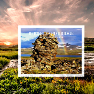 Rainbow at Bering Land Bridge National Preserve Postcard