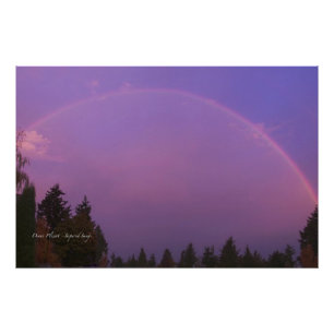Rainbow at Dawn Photo Print