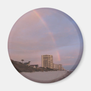 Rainbow at Daytona Beach Magnet