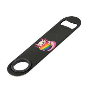 Rainbow Axolotl Heart Pride Amphibian