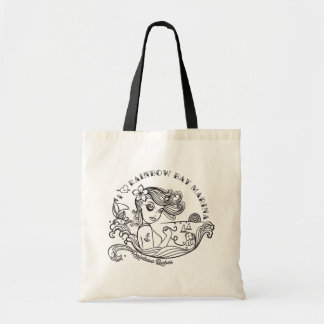 Rainbow Babes Black & White Tote Bag