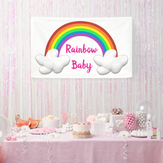 Rainbow Baby Banner (Party)