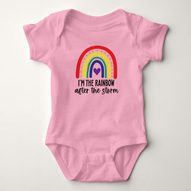 Rainbow Baby  Bodysuit (Front)