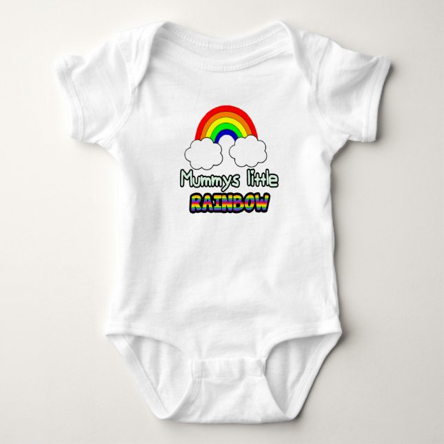 Rainbow baby bodysuit (Front)