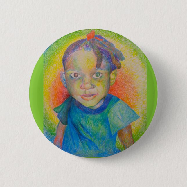 Rainbow Baby Button (Front)