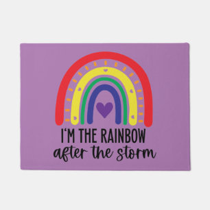 Rainbow Baby Doormat