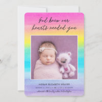 Rainbow Baby | God Knew Dark | Photo Birth