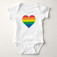 Rainbow Baby Heart