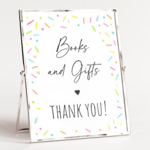 Rainbow Baby Sprinkle Books & Gifts Sign