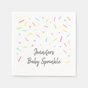 Rainbow Baby Sprinkle Napkin