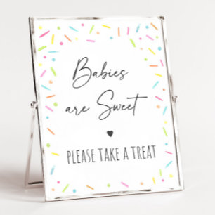 Rainbow Baby Sprinkle Treat Sign