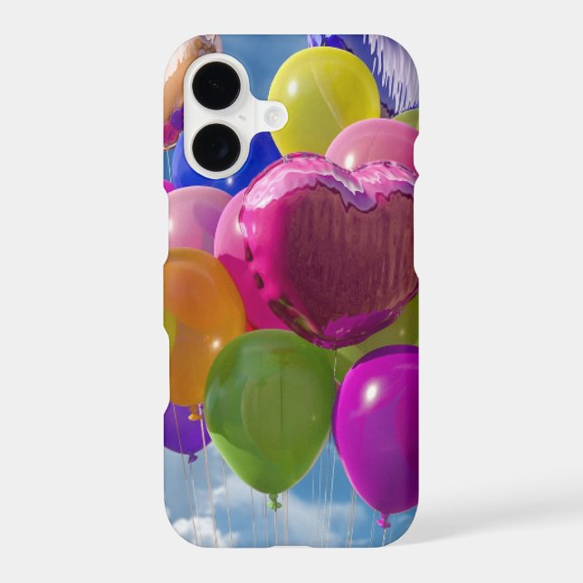 Rainbow Balloons in the Clouds (Back)