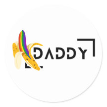 Rainbow Banana - Daddy - Gay Pride 