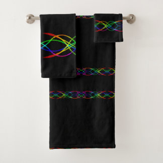 Rainbow Bath Towel Set