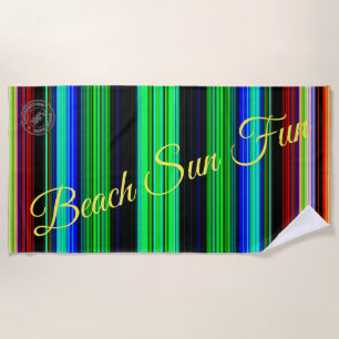 Rainbow Beach Towel