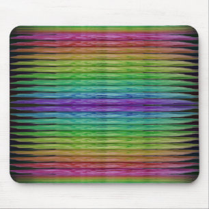 Rainbow Beams Mouse Mat