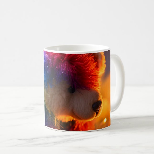 Rainbow Bear Coffee Mug (Front Right)